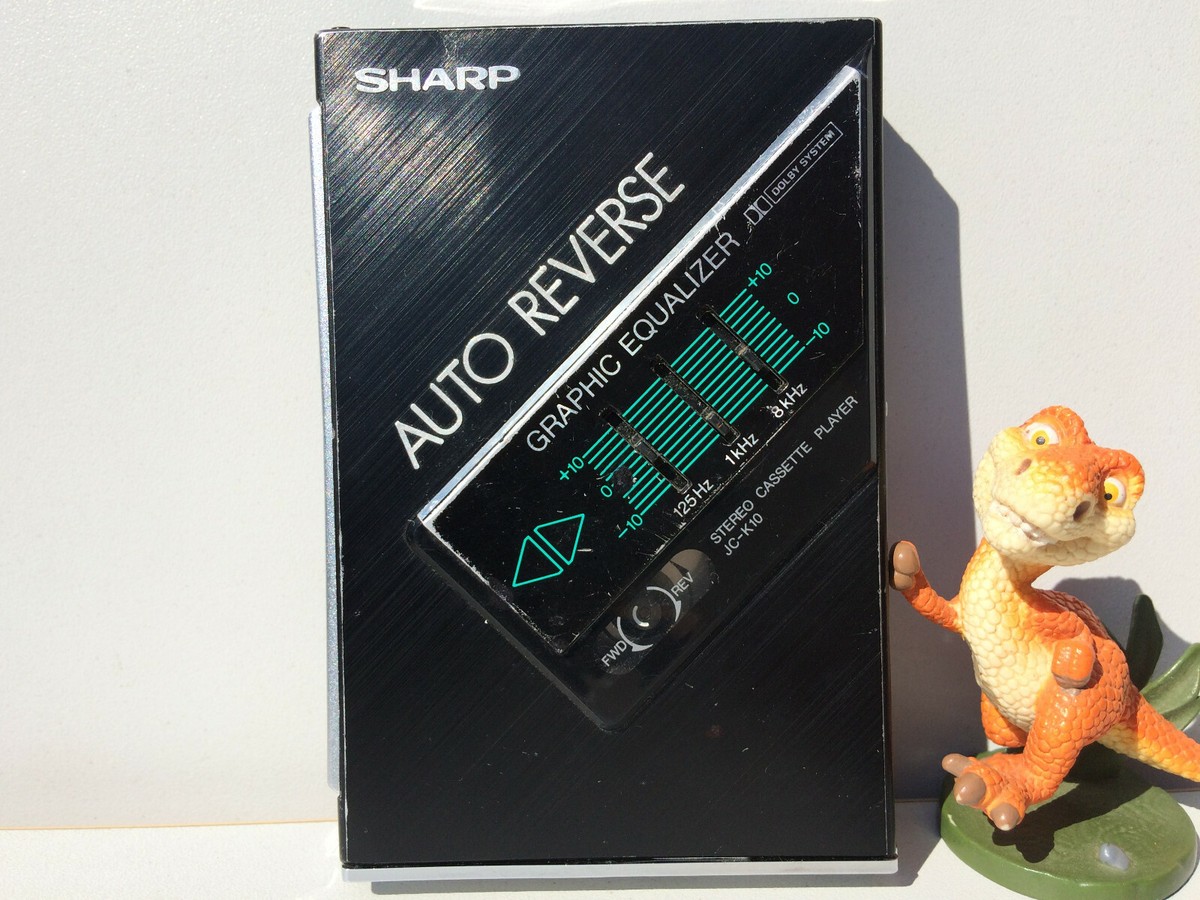 Sharp JC-K10 Cassette Player Walkman Kassettenspieler EQ Sharp JC-K10 Cassette Player Walkman Kassettenspieler EQ