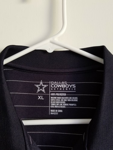 Dallas Cowboys Authentc Apparel Mens Size XL Golf Polo Shirt - Picture 5 of 5