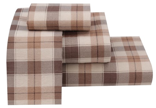 100% Cotton Flannel Sheet Set Deep Pockets Breathable Warm 170 GSM Cozy Soft - Picture 467 of 495
