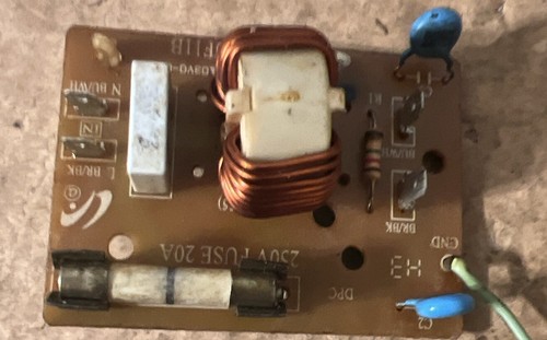 Genuine GE Microwave AC Power Noise Filter WB02X11243 - Picture 2 of 4