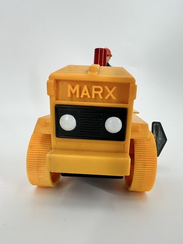 Vintage Marx Windup Tractor Plastic Toy - Picture 3 of 7