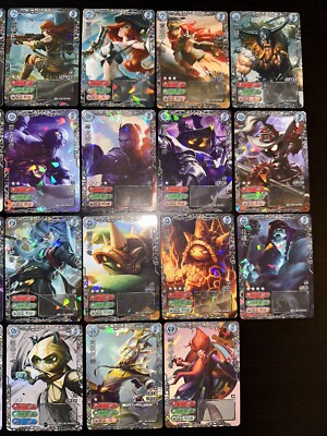 League of Legends TCG Victors Verses Vol.1&2 REPACK, (4 Rare + 1