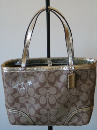 Coach Chelsea Heritage Star Top Handle Bag - Picture 7 of 12