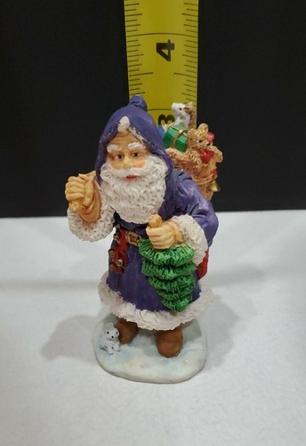 Bronson Collectibles Old World Santas SWISS FATHER CHRISTMAS 3.5" Figure - Picture 4 of 4
