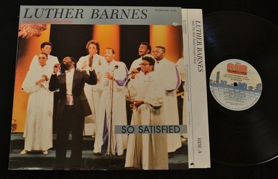 Black Gospel Lp Luther Barnes Red Budd Gospel Choir Air 10135 Ebay