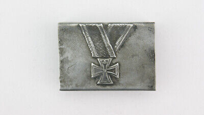 GERMAN Pistol IRON CROSS Metal Business Card Case Holder Box