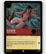 Cold Foil - Disney Lorcana Aladdin - Fearless Navigator - Azurite Sea