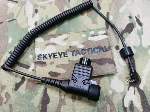 Amplified Secure Tacitc 94 (ST94-V2) PTT para radio Kenwood de 2 pines. Baofeng Puxing
