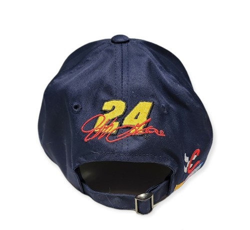 Jeff Gordon #24 Dupont Motorsports Flames NASCAR Hat Adjustable Chase One Size - Picture 3 of 6