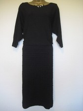 Phase Eight black christmas evening party dress size 16