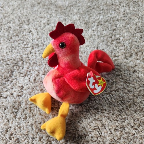 Ty Beanie Baby Paket - Chops, Fleece, Bessie, Strut, Daisy und Squealer - Bild 9 von 14