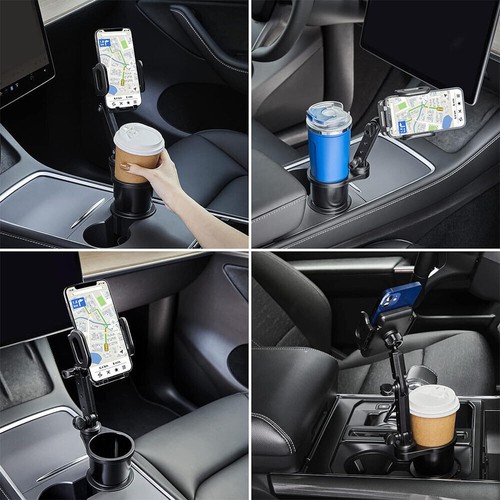 Porte-gobelet 360° support voiture berceau pour téléphone portable organisateur de boissons support universel - Photo 5 sur 5