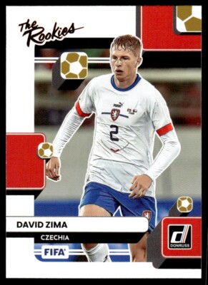 David Zima Rookie 2022 Donruss The Rookies #2 Czech Republic