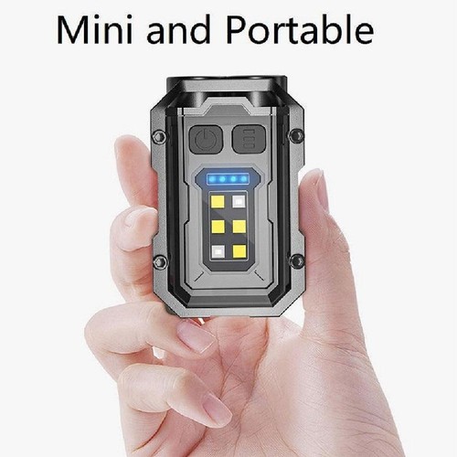^ Luz antorcha de bolsillo súper brillante potente LED multifuncional linterna magnética - Imagen 11 de 23