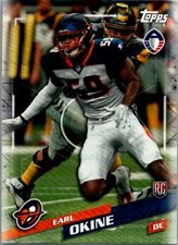 2019 Topps AAF Earl Okine Rookie Card #87