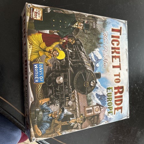Ticket to Ride Europe Board Game Train Adventure Days of Wonder COMPLETE - 第 7/15 張圖片