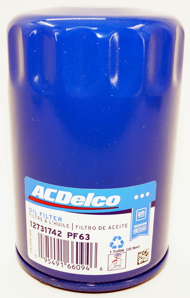 Genuine OEM Engine Oil Filter ACDelco PF63 GM 12731742 | eBay