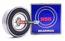 NSK JAPAN 6205-16-2RS 1" C3 Ball Bearing Rubber Sealed 25.4x52x15 mm 25TM18