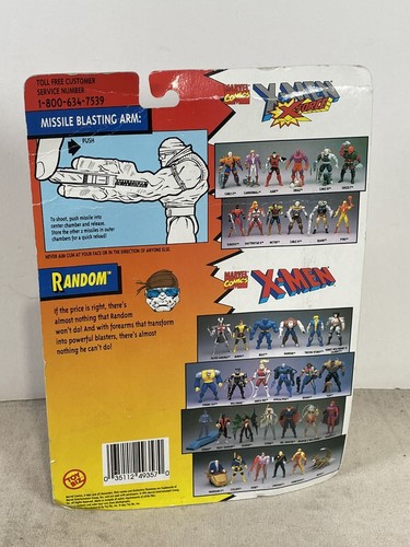 FIGURINA SIGILLATA MOC VINTAGE 1994 MARVEL X-MEN RANDOM 5" TOYBIZ - Foto 6 di 6