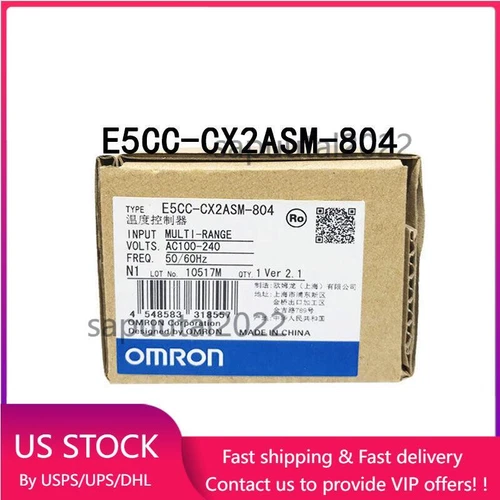 Omron 1 piece Brand New E5CC-CX2ASM-804 Temperature Controller Module In Box