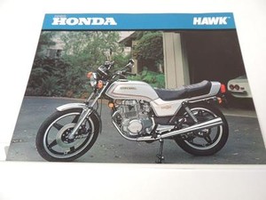 Nos 1980 Honda Hawk Cb400t Cb400 Dealer Brochure L808 Ebay