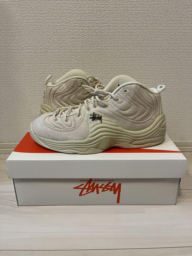 Nike × Stussy Air Penny 2 SP Fossil Mens Size US 10.5 JP UK Nike × Stussy Air Penny 2 SP Fossil Mens Size US 10.5 JP UK
