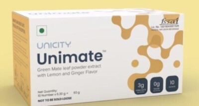 *NEW* Unicity Unimate Yerba Mate Supplement LEMON GINGER 30 Packets