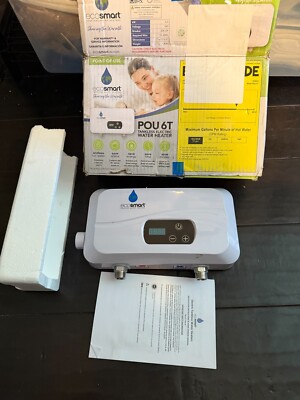 Lightweight 6.5kW Point of Use Electric Water Heater used working