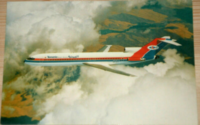 41275 AK Flugzeug Air Yemenia  Yemen Airways airport plane flight Boeing 727-200