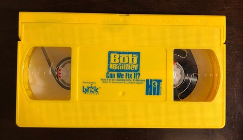 Bob the Builder: CAN WE FIX IT? VHS Tape in Sleeve - 4 Episodes + 4 Mini 45 MIN. - Picture 3 of 4