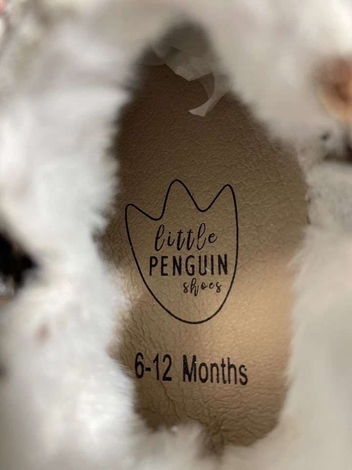 Botas de cuero y sherpa Little Penguin 6-12 meses Foto 3 de 3