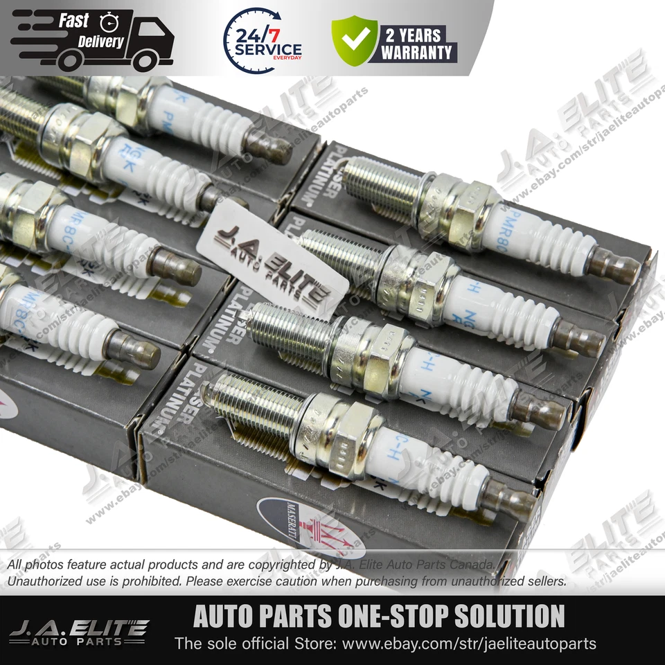 🧩 Bujías de repuesto 8 piezas para Maserati Quattroporte GranTurismo 239242 Foto 4 de 4