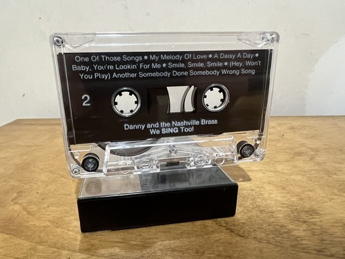 Danny and The Nashville Brass We Sing Too! Audio Cassette Tape RARE OOP Music - Picture 2 of 4