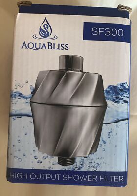 AquaBliss SF300 High Output Shower Filter New Open Box