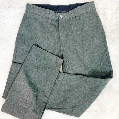 VOLCOM GRAY STRAIGHT LEG FLAT FRONT PANTS MENS SZ 29 - Picture 2 of 7