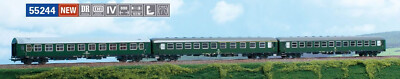 ACME 55244 Wagen-Set ''Italia Express'' 3 teilig DB/DR Ep.IV HO 1:87 NEU