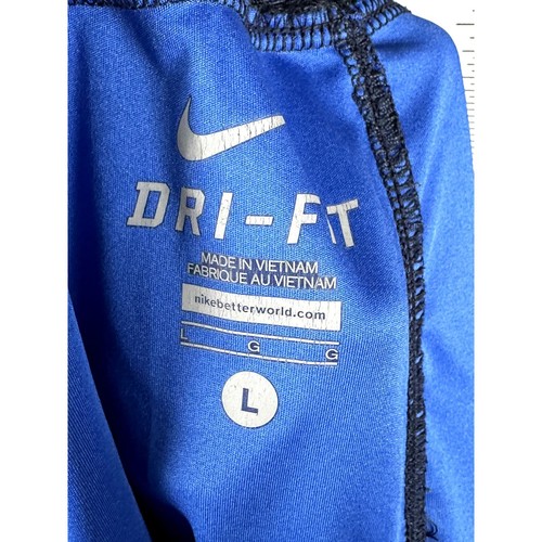 Nike DriFit Athletic Basketball Shorts 640769 Blue Black Mens Large Activewear - Picture 4 of 7