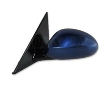 BMW 1 Series E87 E81 03-08 Hatch Left Side Electric Door Mirror Montego Blue A51