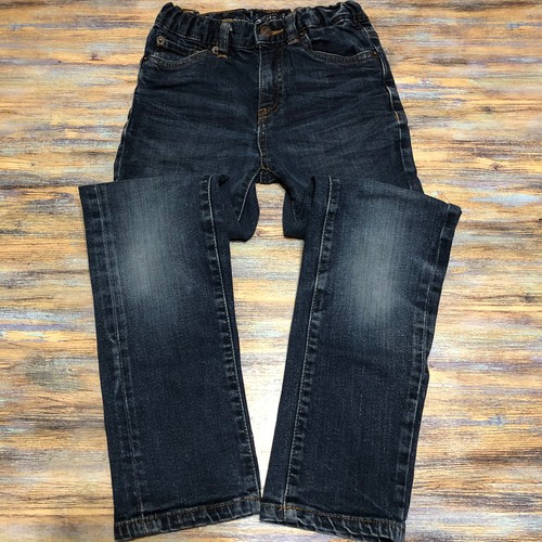 Lucky Brand Jeans Authentic Skinny Adjustable Waist Distressed Blue Girls Size 6 - Picture 2 of 17
