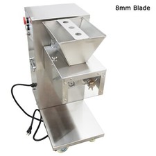 Commercial Meat Cutting Slicer TJ-130L Stainless Steel w/8mm Blade 400kg/h 110V