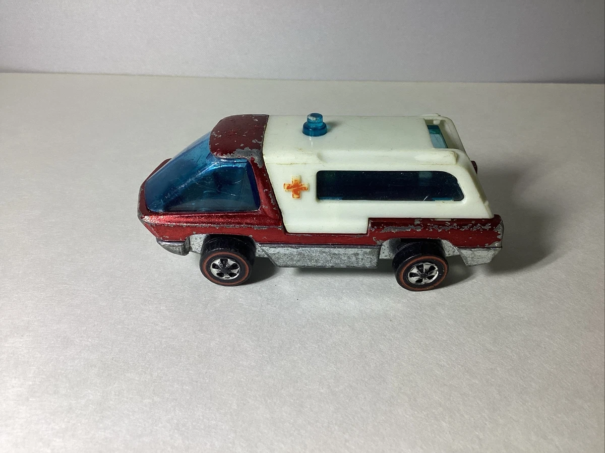 Hot Wheels Redlines Vintage Manufacture Diecast Ambulances for