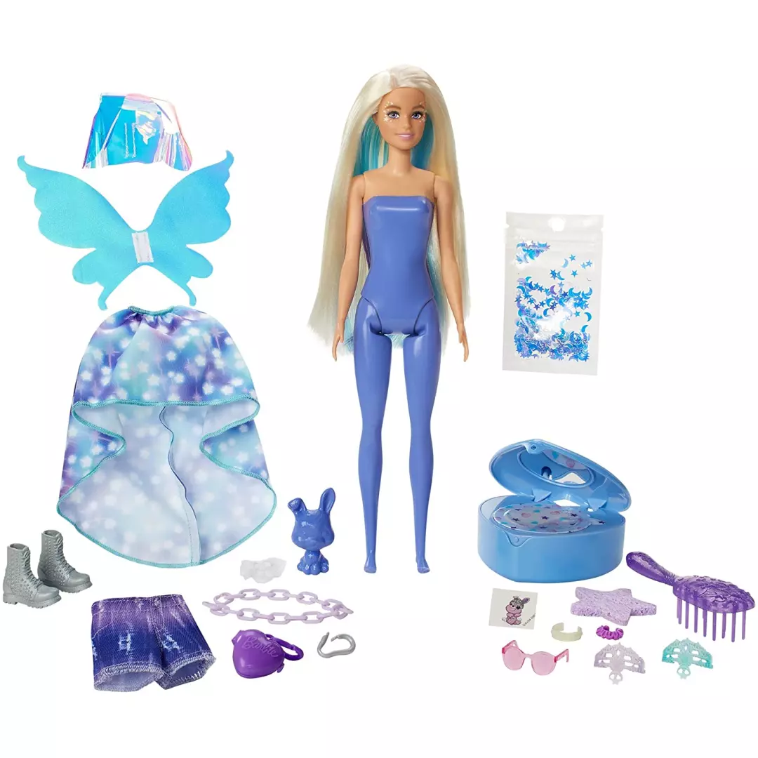 Barbie Colour Reveal Peel Fairy Fashion Reveal Doll New Kids