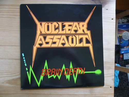 Nuclear Assault-Brain Death,US 12" EP 1986,Combat