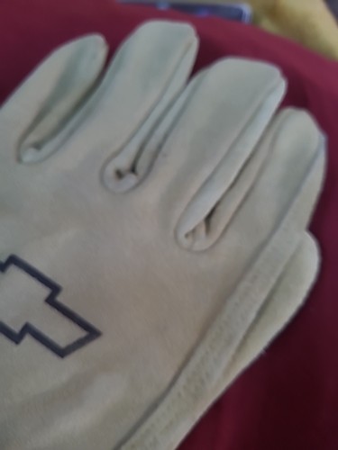 Leather Gloves, Wells Fargo, Leather, Golden Tan - Picture 6 of 6