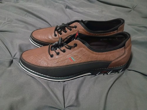 Zapatos de vestir informales de cuero genuino para hombre talla 11 - Imagen 5 de 5