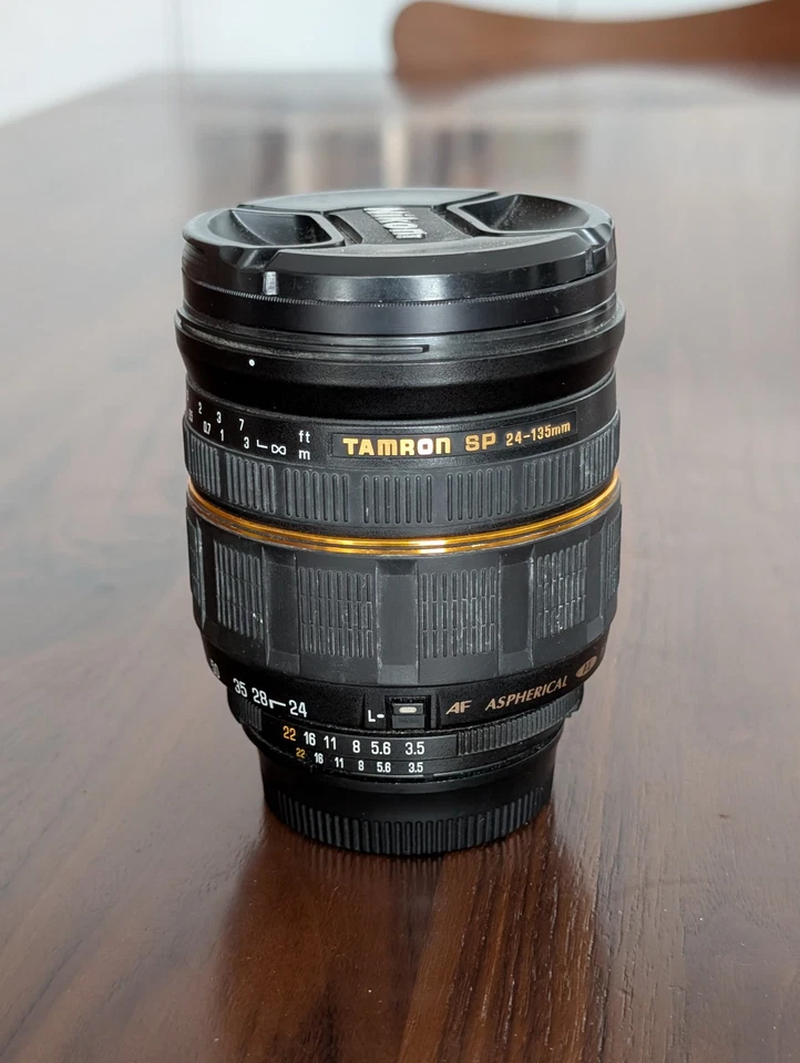 Tamron 24-135mm f/3.5-5.6 Aspherical AD Macro Lens 190D for Nikon AF - Parfocal - Image 2 of 4