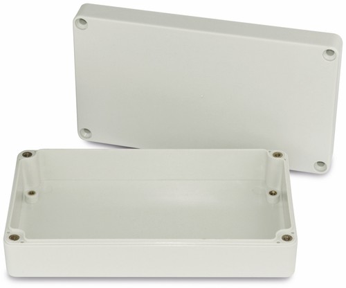 Modulgehäuse ABS, 158x90x40 mm, IP65, lichtgrau - Bild 2 von 4