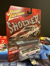 Kye Kelley Shocker Johnny Lightning Raro Blanco Lightning Chase Car Street Outlaw
