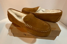 Koolaburra by UGG LEZLY Moccasin Slippers Womens 8 Chestnut suede BNIB