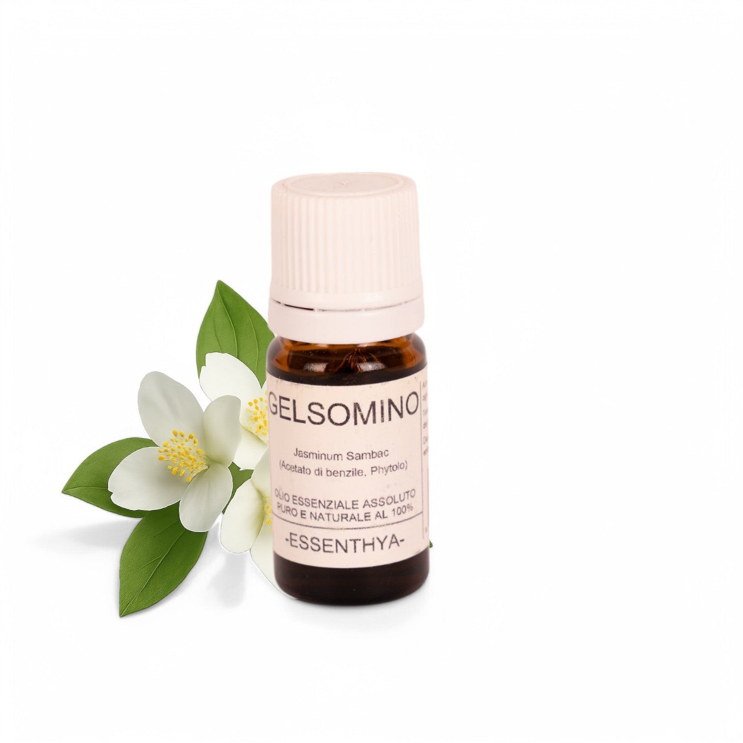 Olio Essenziale di Gelsomino Puro 100% - Essenza Naturale per Aromaterapia